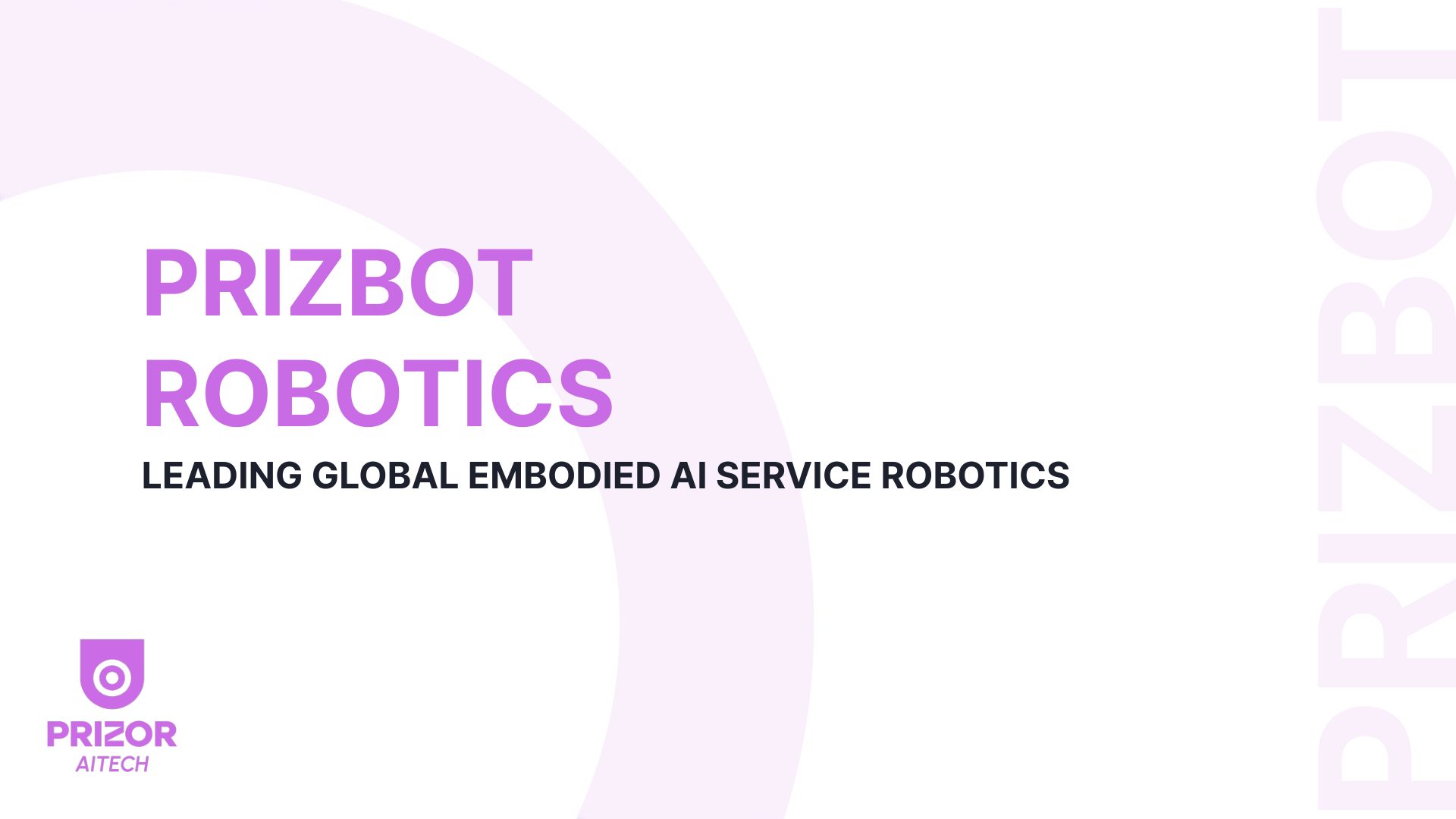 PRIZBOT Product Family catalog cover